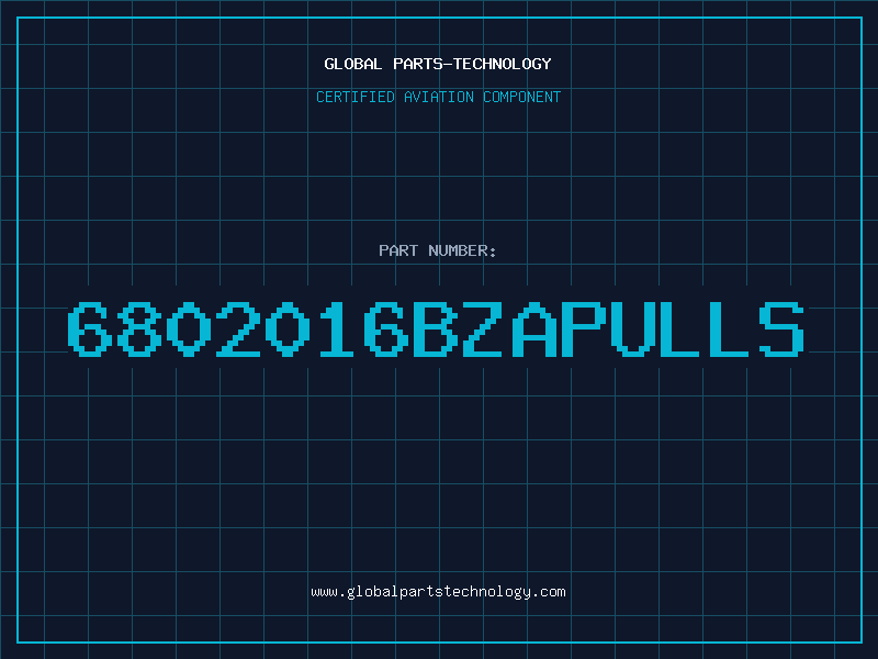 Aviation Part 6802016BZAPULLS