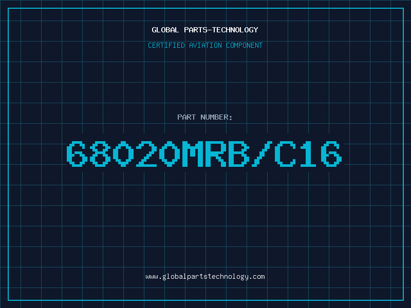 Aviation Part 68020MRB/C16