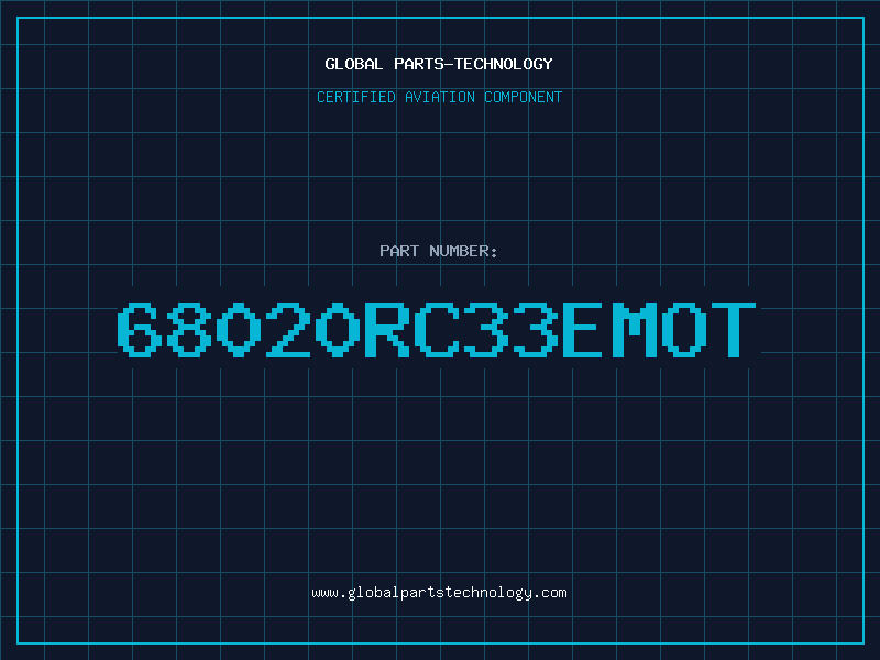 Aviation Part 68020RC33EMOT