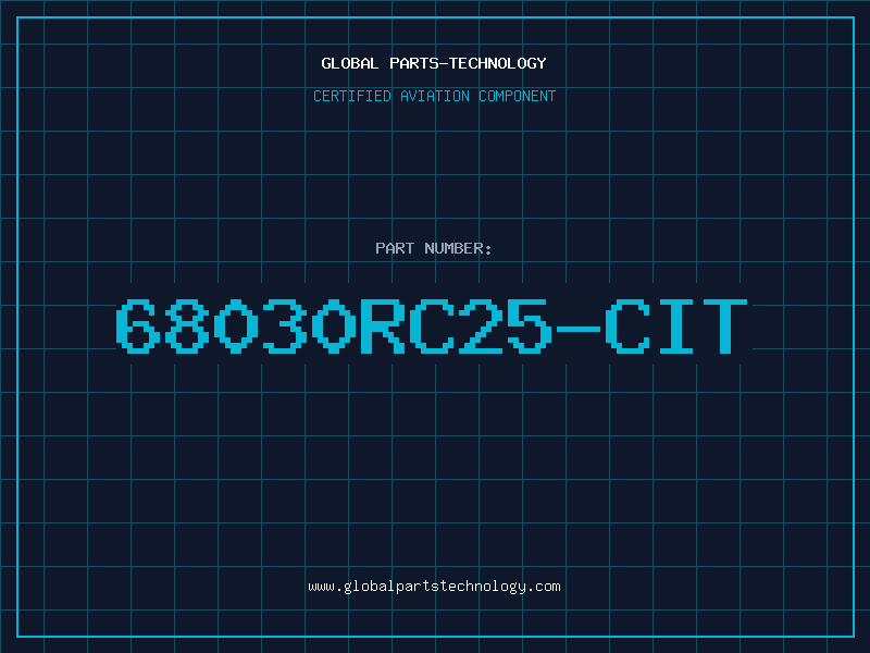 Aviation Part 68030RC25-CIT