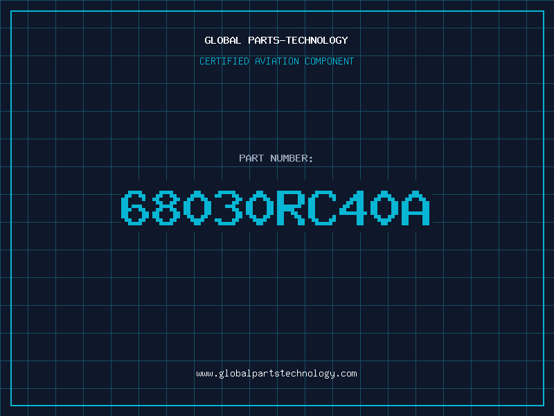 Aviation Part 68030RC40A