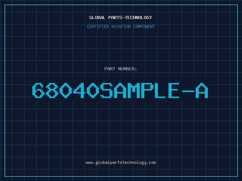 Aviation Part 68040SAMPLE-A