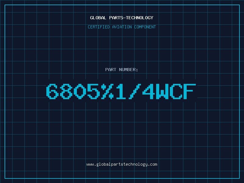 Aviation Part 6805%1/4WCF