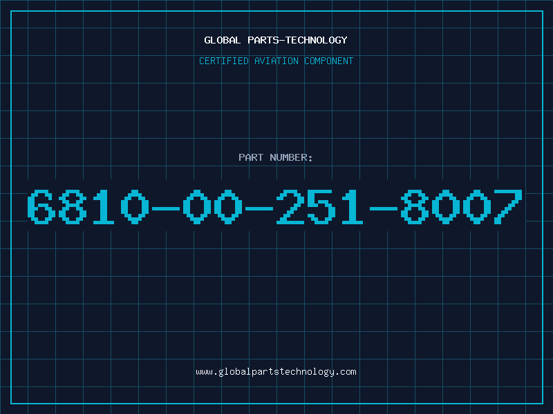 Aviation Part 6810-00-251-8007