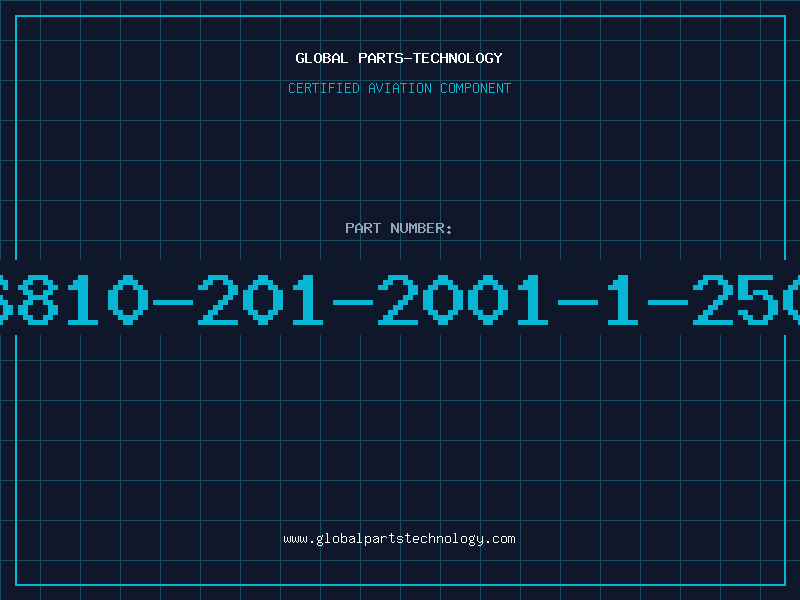 Aviation Part 6810-201-2001-1-250