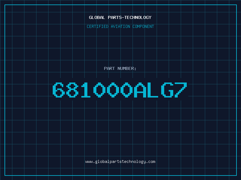 Aviation Part 681000ALG7