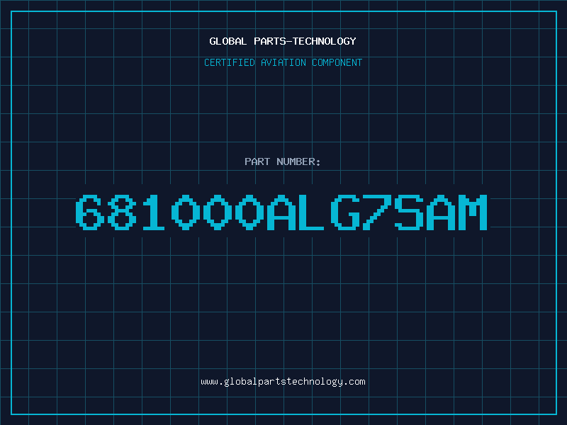 Aviation Part 681000ALG7SAM