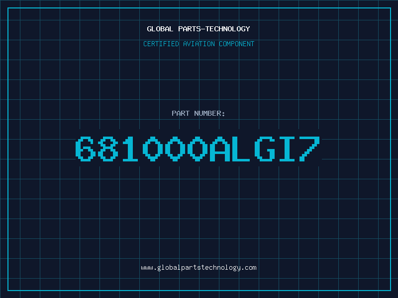 Aviation Part 681000ALGI7