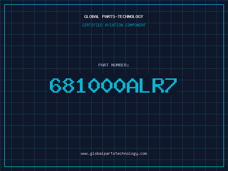 Aviation Part 681000ALR7
