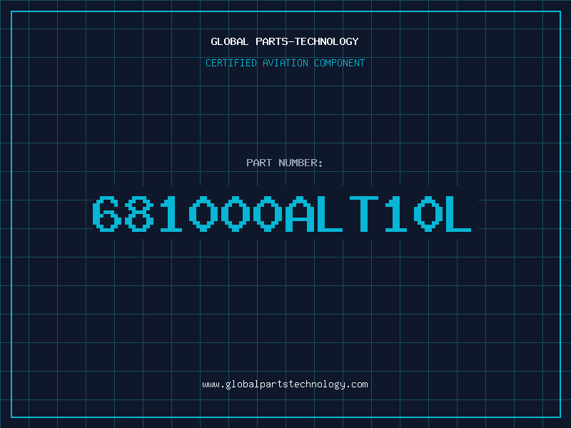 Aviation Part 681000ALT10L