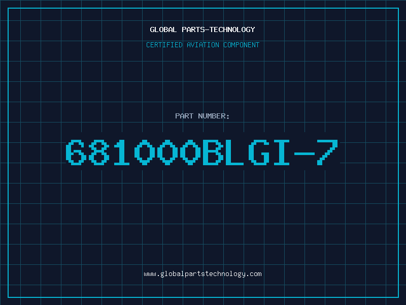 Aviation Part 681000BLGI-7