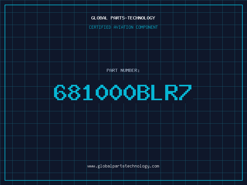 Aviation Part 681000BLR7