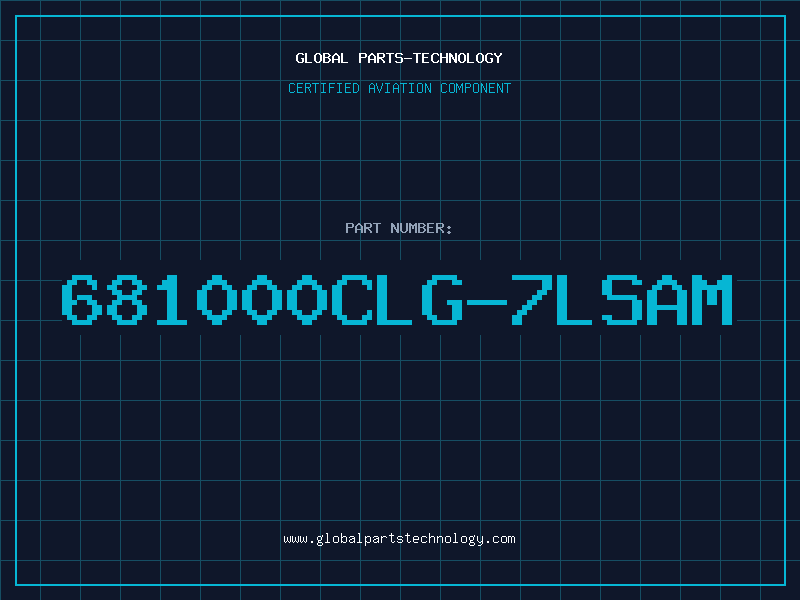 Aviation Part 681000CLG-7LSAM