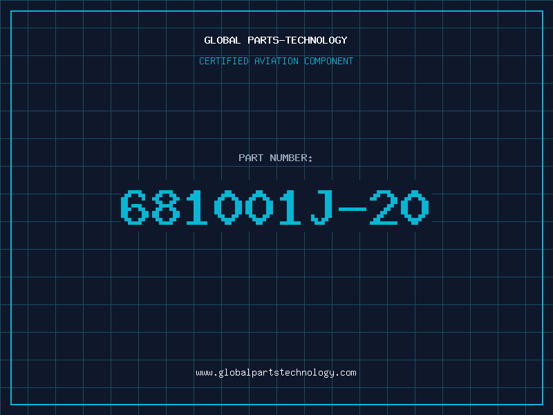 Aviation Part 681001J-20