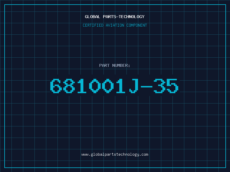 Aviation Part 681001J-35