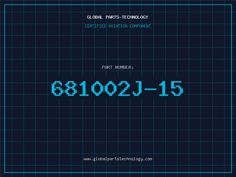 Aviation Part 681002J-15