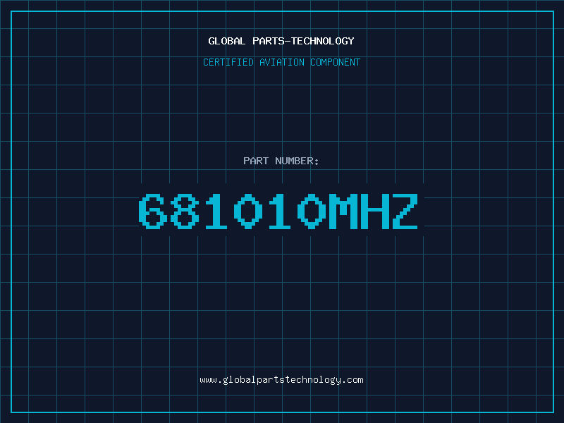 Aviation Part 681010Mhz