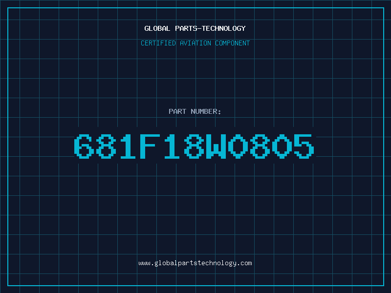 Aviation Part 681F18W0805