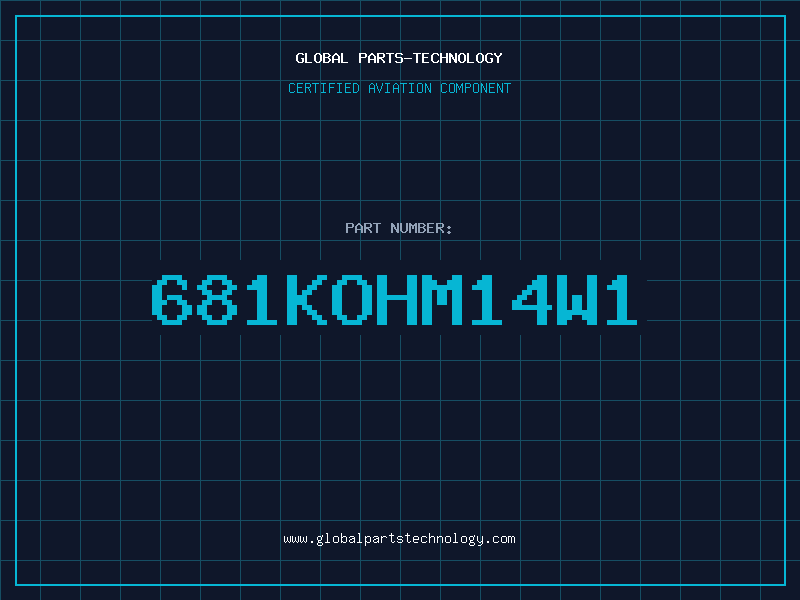 Aviation Part 681KOHM14W1
