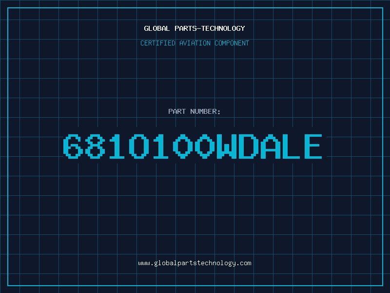 Aviation Part 681O100WDALE