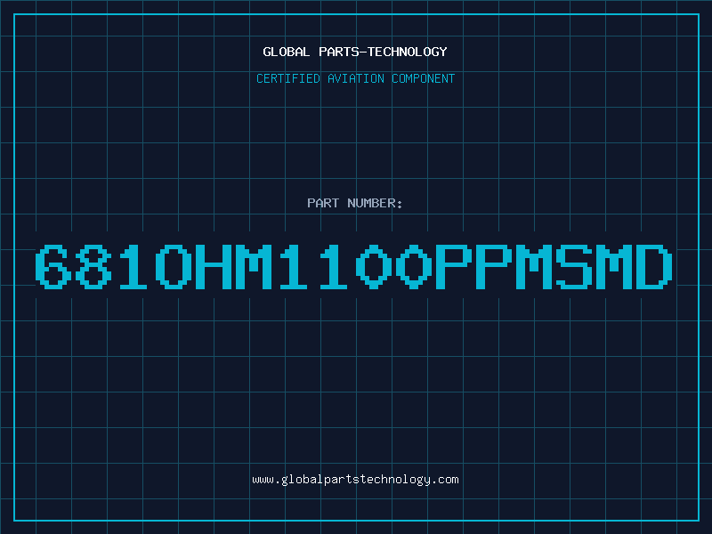Aviation Part 681OHM1100PPMSMD