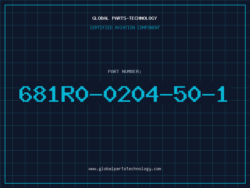 Aviation Part 681R0-0204-50-1