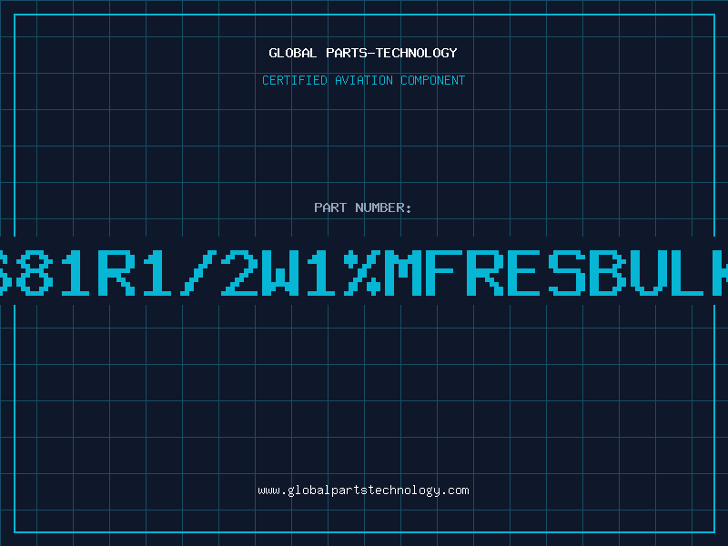 Aviation Part 681R1/2W1%MFRESBULK