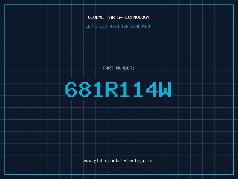 Aviation Part 681R114W