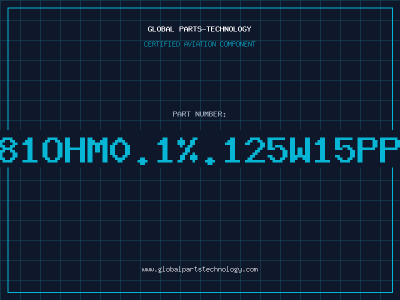 Aviation Part 681ohm0.1%.125W15ppm