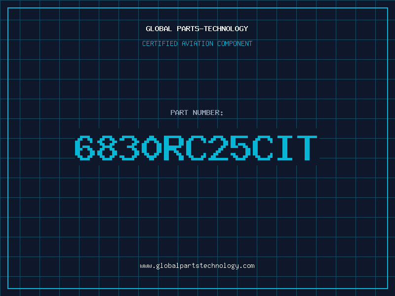 Aviation Part 6830RC25CIT