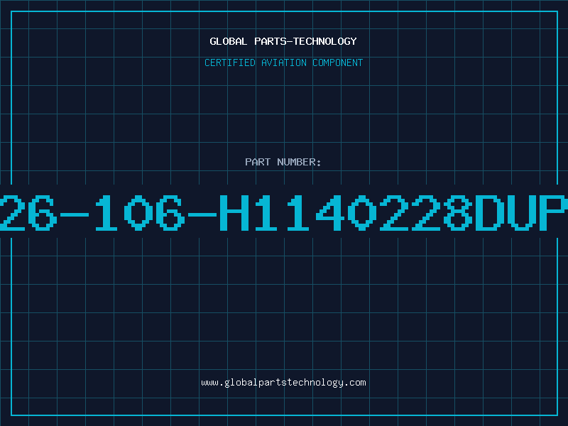 Aviation Part 68326-106-H1140228Dupont