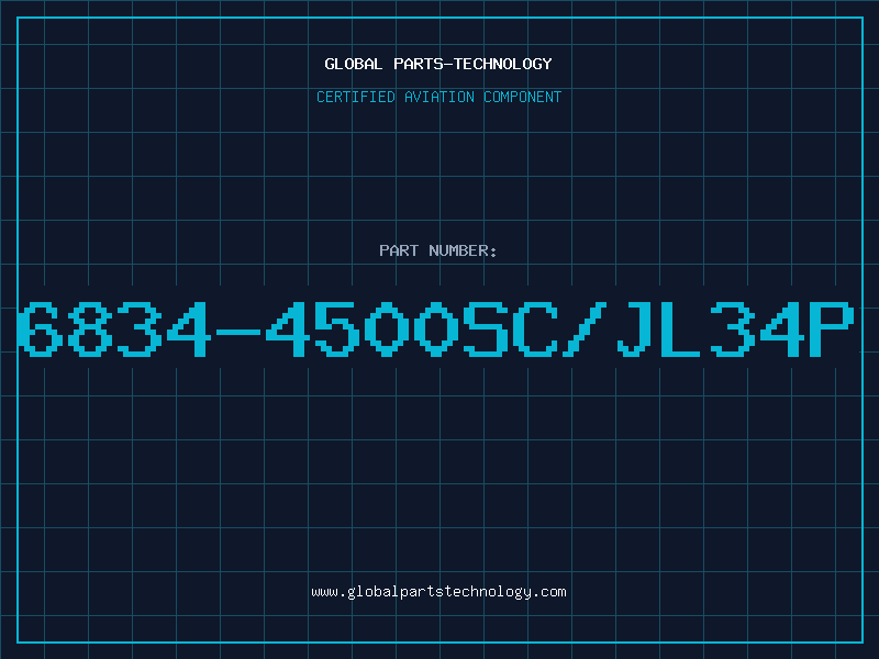 Aviation Part 6834-4500SC/JL34P
