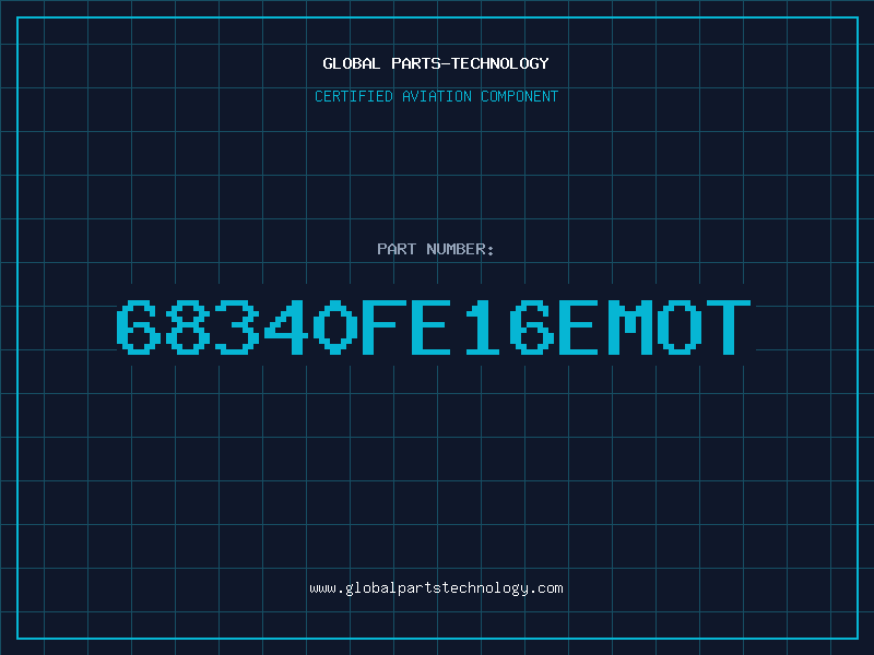 Aviation Part 68340FE16EMOT