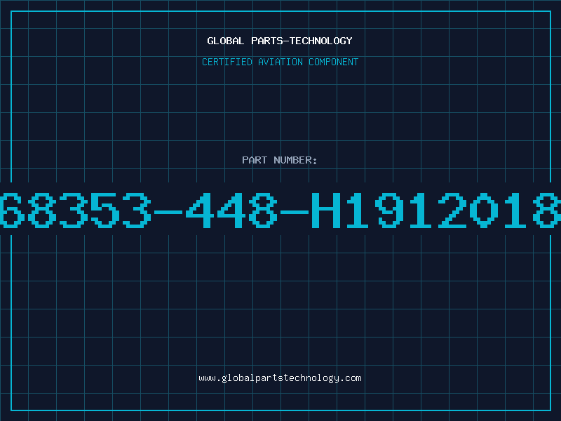 Aviation Part 68353-448-H1912018
