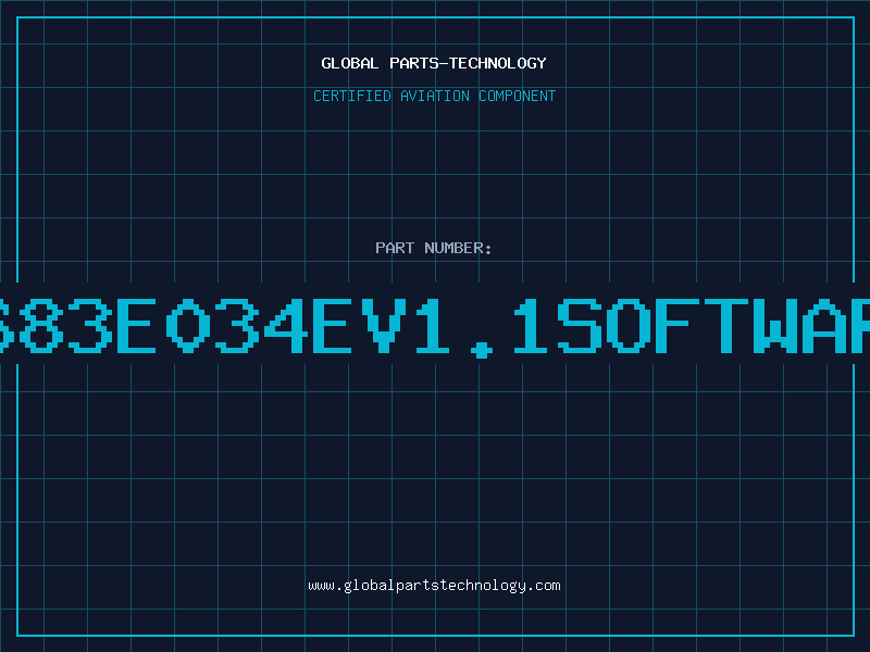 Aviation Part 683E034EV1.1Softwar
