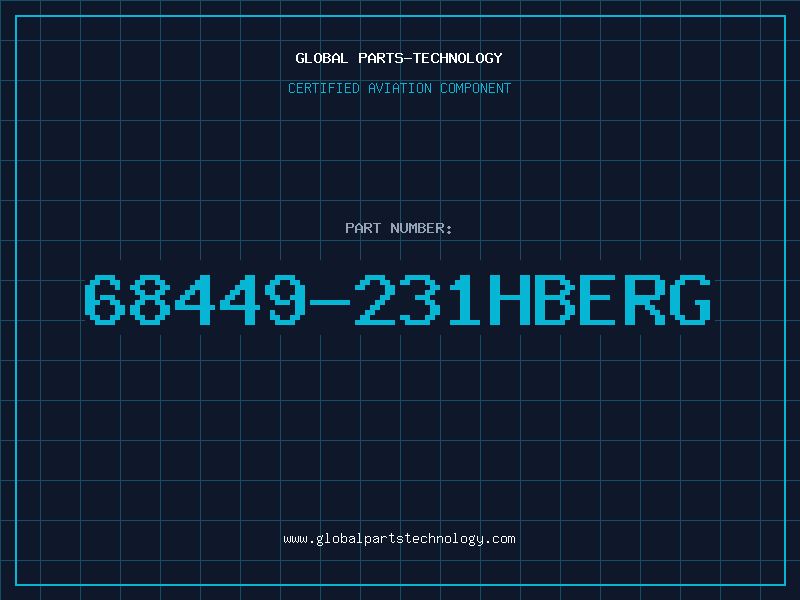Aviation Part 68449-231HBERG