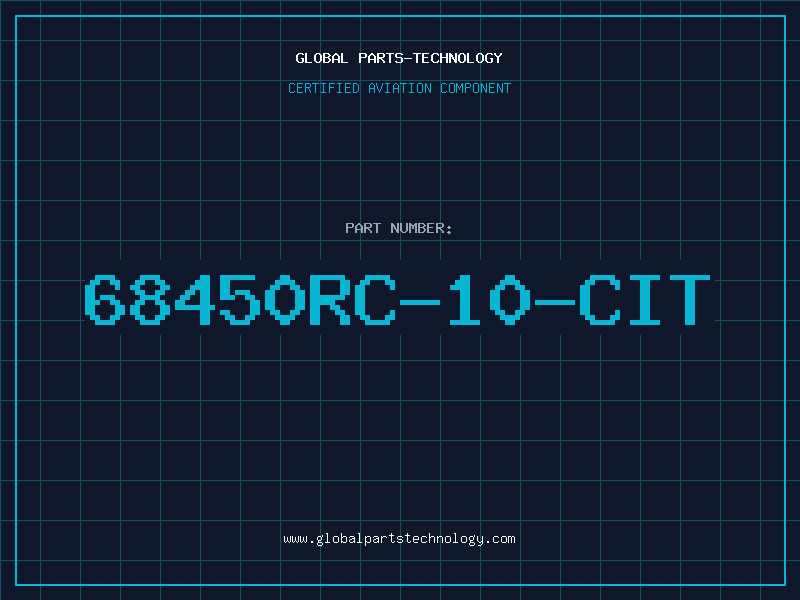Aviation Part 68450RC-10-CIT