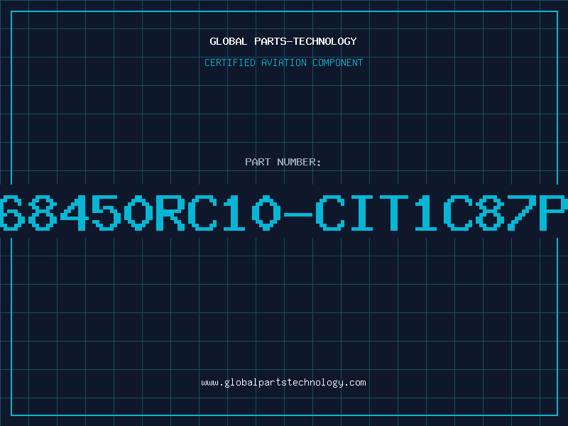 Aviation Part 68450RC10-CIT1C87P