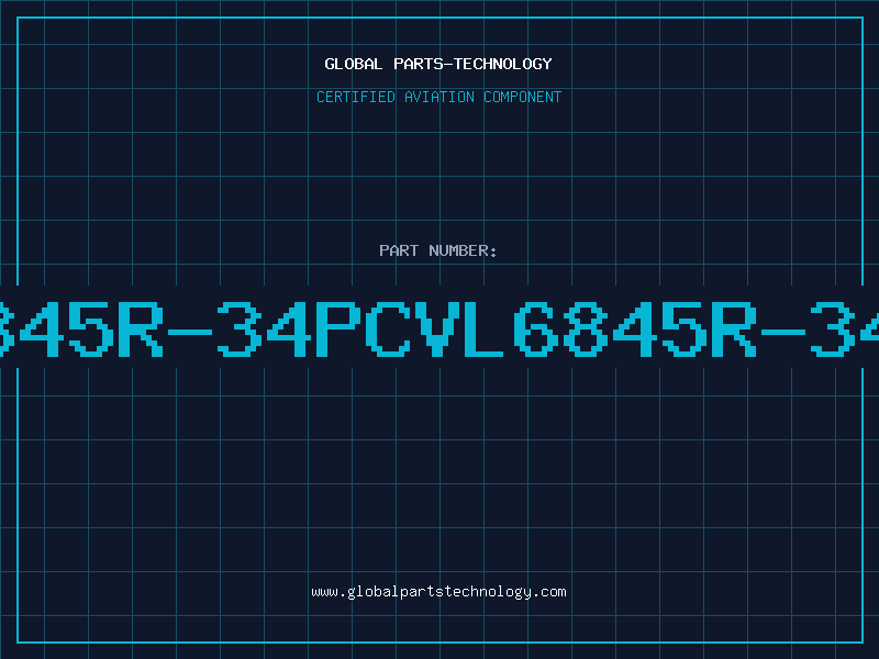 Aviation Part 6845R-34PCVL6845R-34P