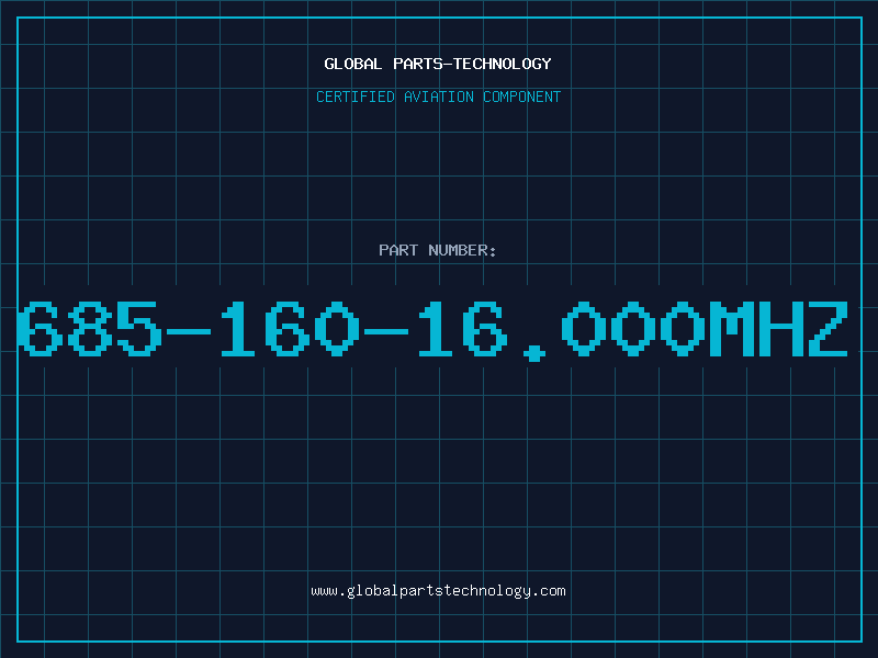 Aviation Part 685-160-16.000MHZ