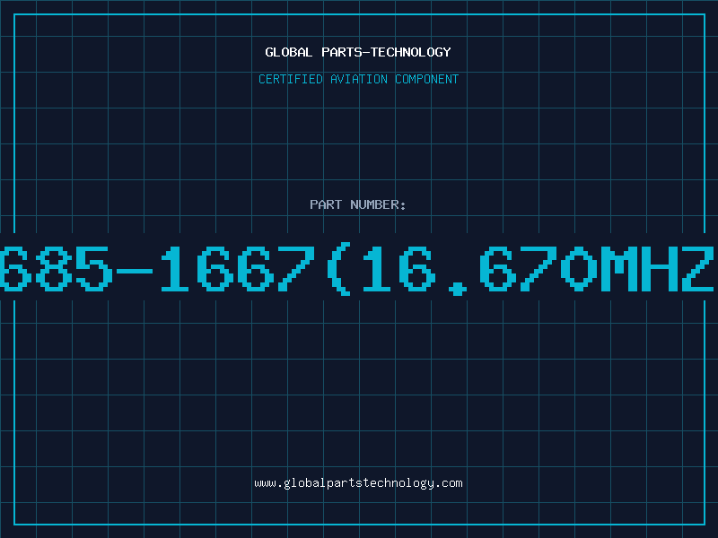 Aviation Part 685-1667(16.670mhz