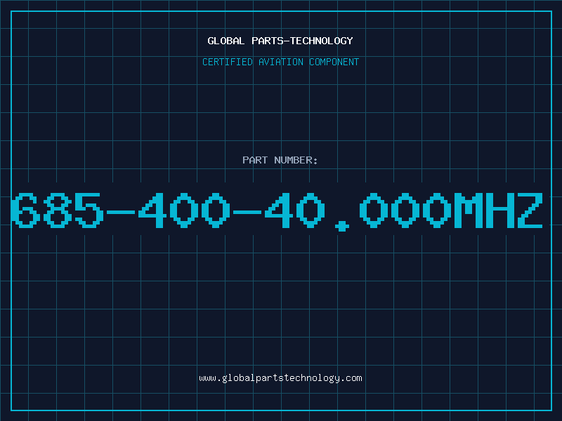Aviation Part 685-400-40.000MHZ