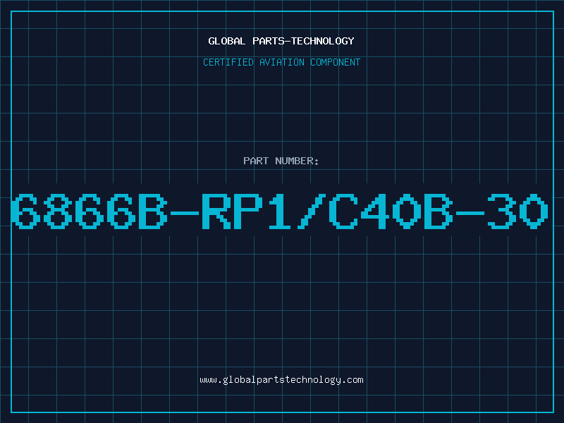 Aviation Part 6866B-RP1/C40B-30
