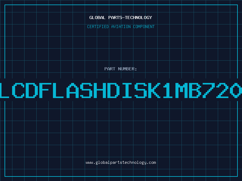 Aviation Part 686LCDFLASHDISK1MB720211