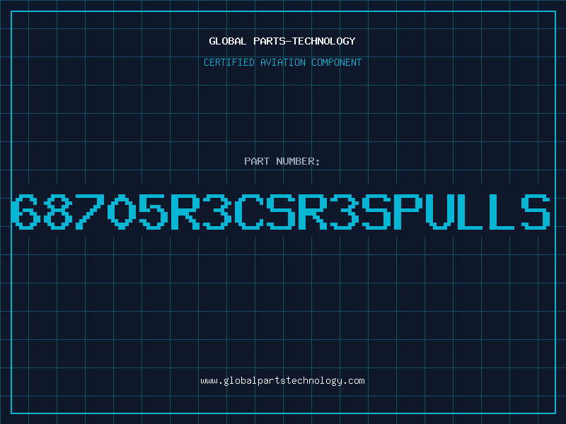 Aviation Part 68705R3CSR3Spulls