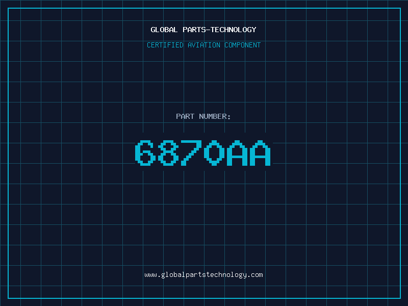 Aviation Part 6870AA