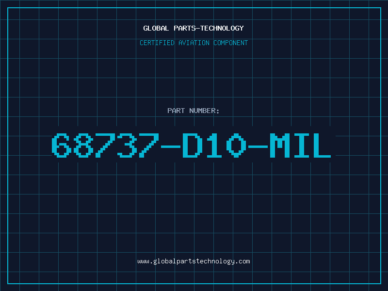 Aviation Part 68737-D10-MIL