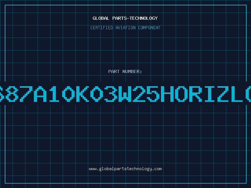 Aviation Part 687A10K03W25HORIZLO