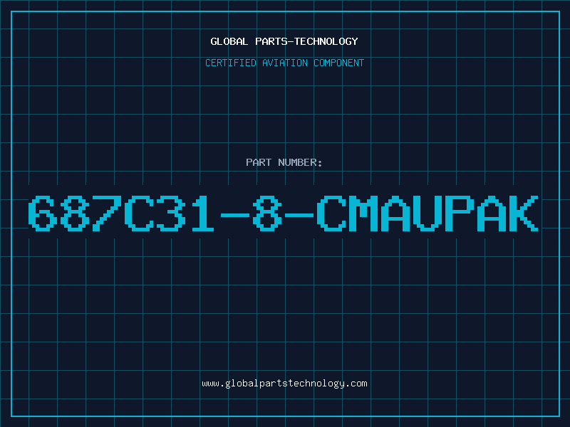 Aviation Part 687C31-8-CMAUPAK