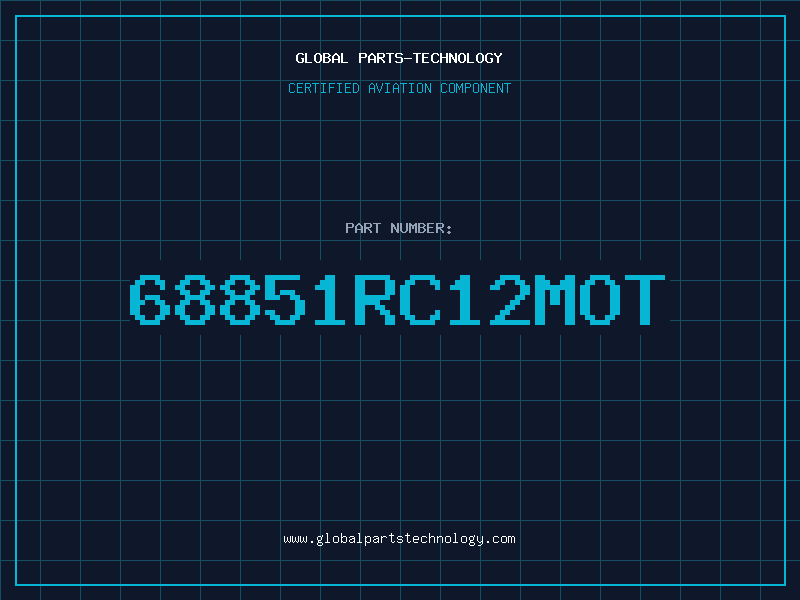 Aviation Part 68851RC12MOT